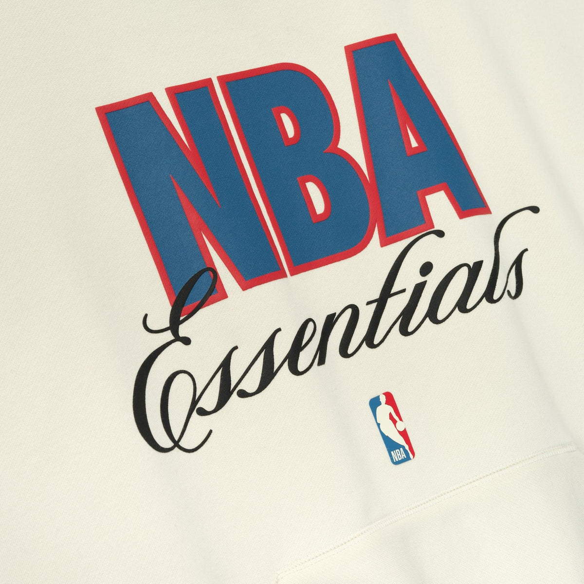 Fear of God Essentials NBA 90s Crewneck Sweatshirt Cream White - Im Your Wardrobe