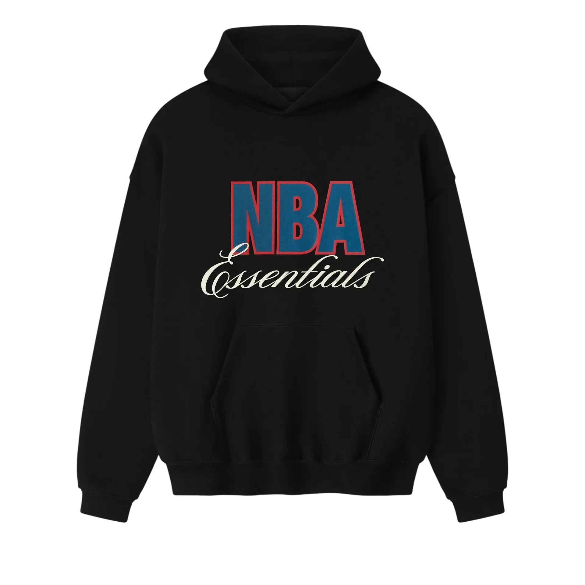 Fear of God Essentials NBA 90s Hoodie Black - Im Your Wardrobe