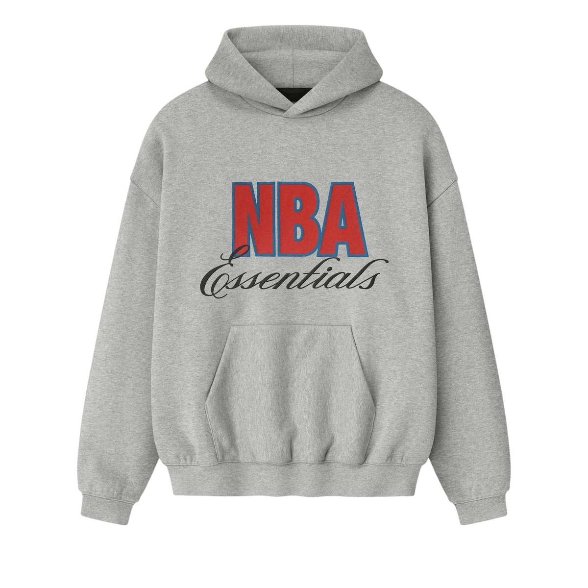 Fear of God Essentials NBA 90s Hoodie Concrete Heather - Im Your Wardrobe