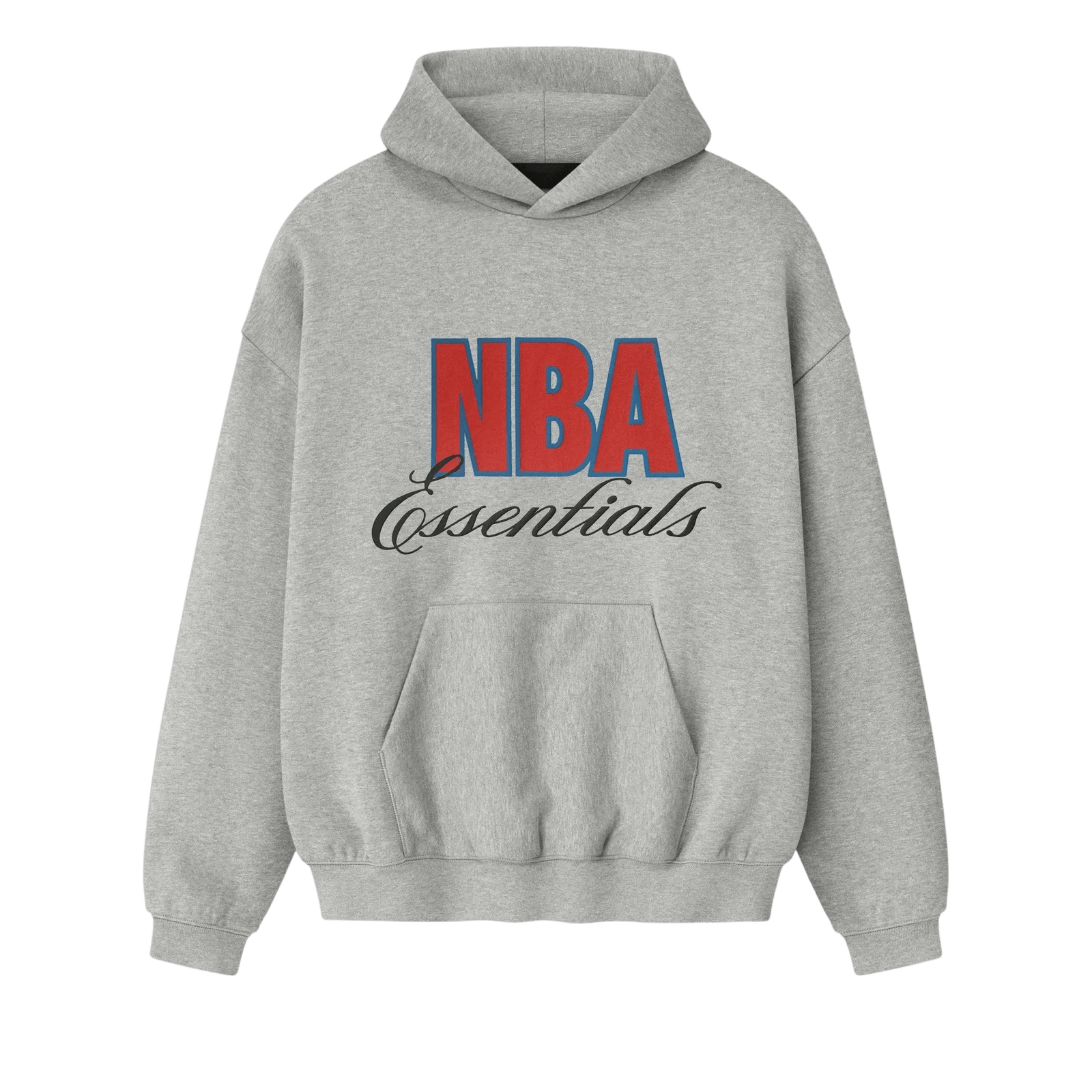 Fear of God Essentials NBA 90s Hoodie Concrete Heather - Im Your Wardrobe