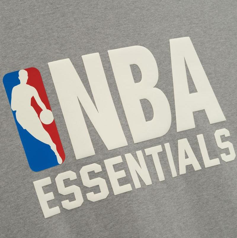 Fear of God Essentials NBA 90s Tee Concrete Heather - Im Your Wardrobe