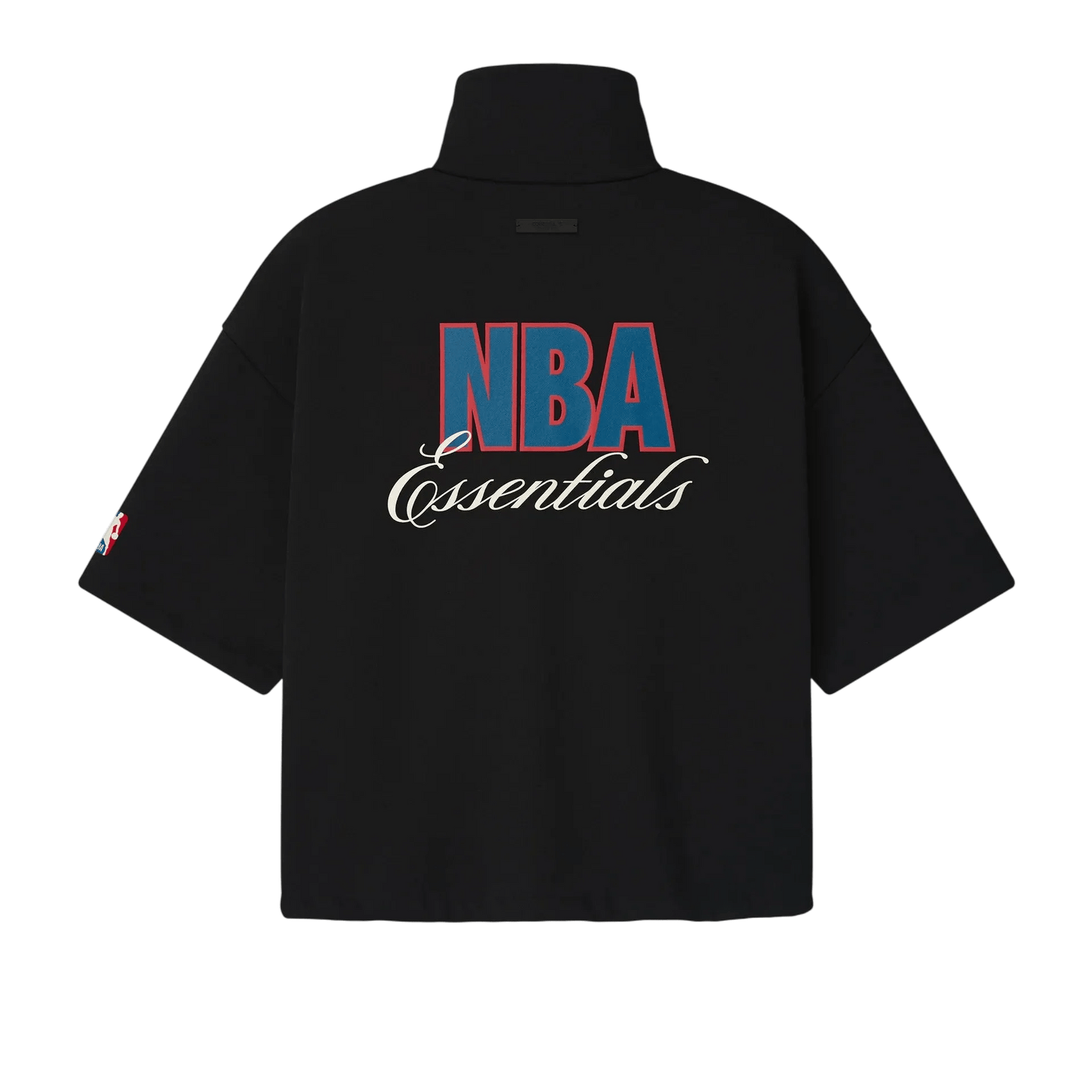 Fear of God Essentials NBA Fleece High Neck Jacket Black - Im Your Wardrobe