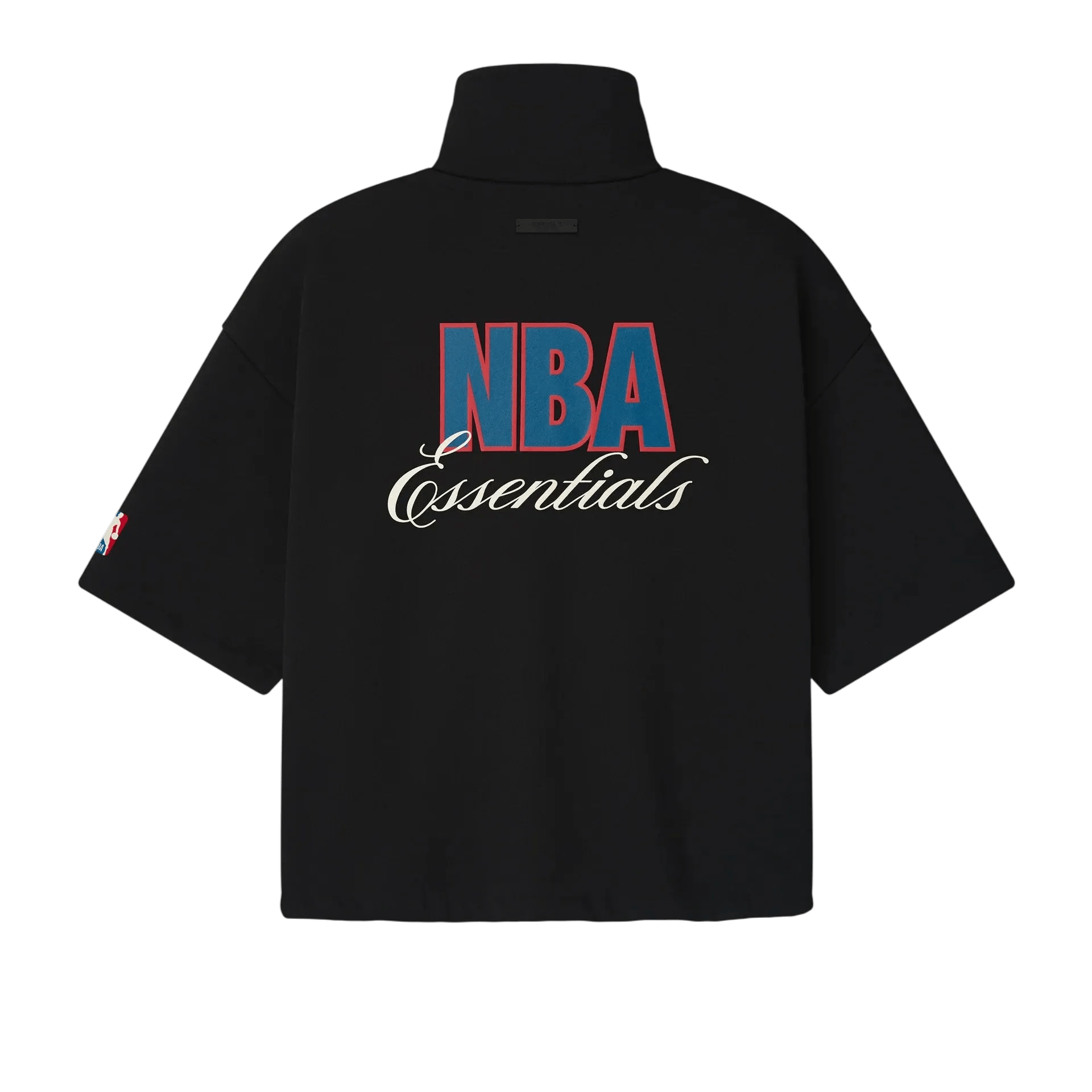 Fear of God Essentials NBA Fleece High Neck Jacket Black - Im Your Wardrobe