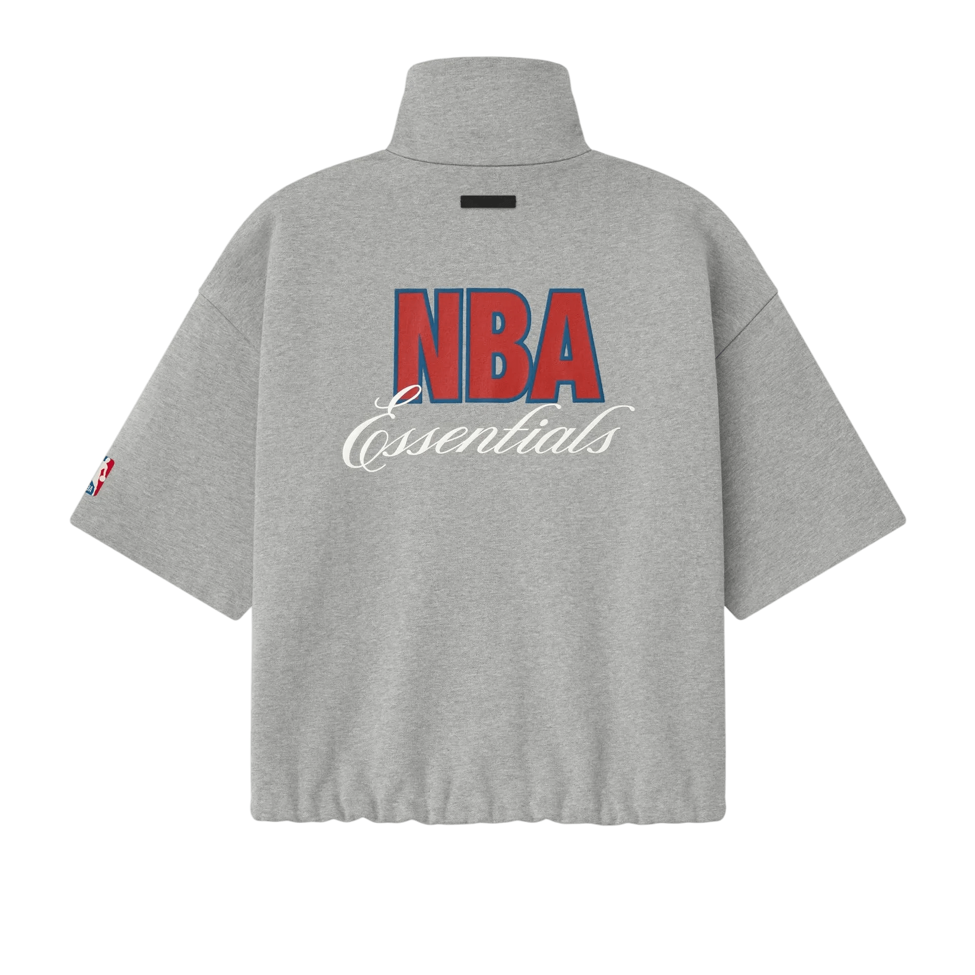Fear of God Essentials NBA High Neck Jacket Concrete Heather - Im Your Wardrobe