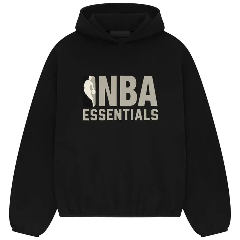 Fear of God Essentials NBA Hoodie 'Black' (SS25) - Im Your Wardrobe