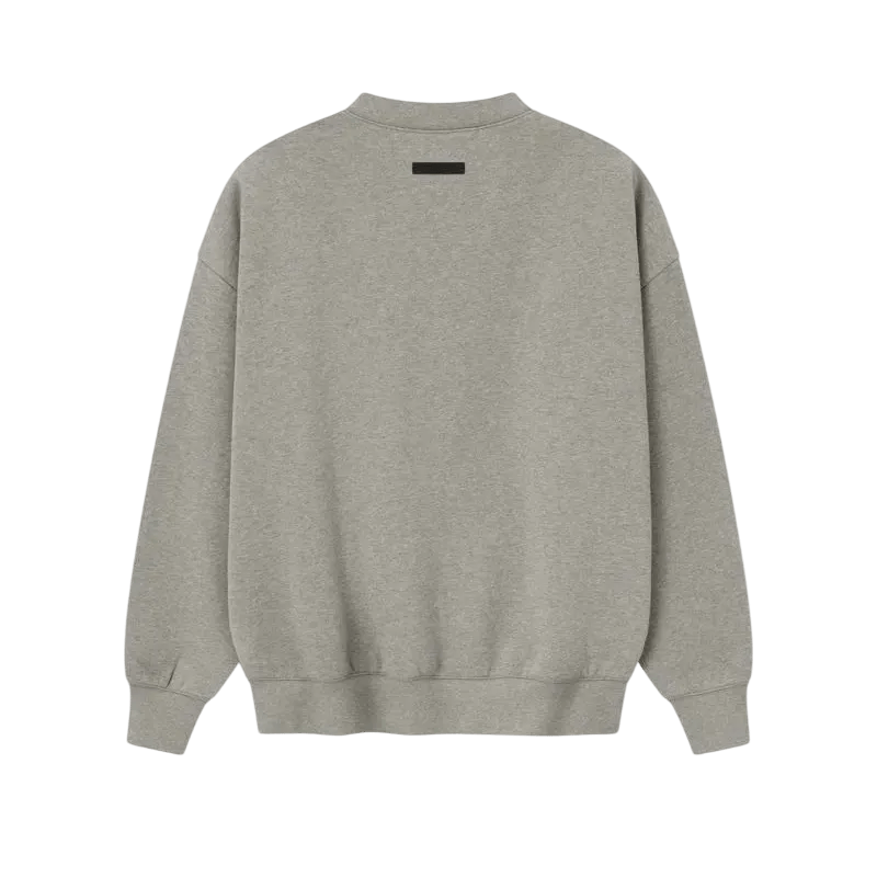 Fear of God Essentials NBA Sport Crewneck Concrete Heather - Im Your Wardrobe