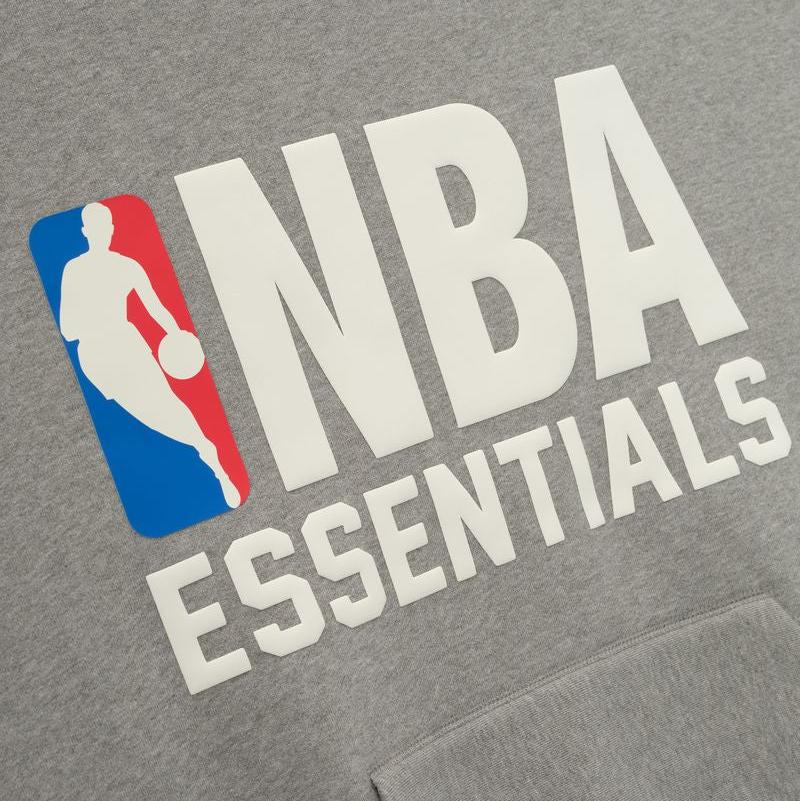 Fear of God Essentials NBA Sport Crewneck Concrete Heather - Im Your Wardrobe