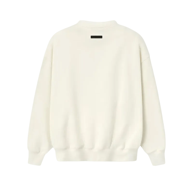 Fear of God Essentials NBA Sport Crewneck Cream White - Im Your Wardrobe