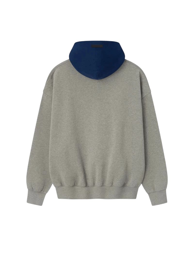 Fear of God Essentials NBA Sport Hoodie Concrete Heather/Estate Blue - Im Your Wardrobe