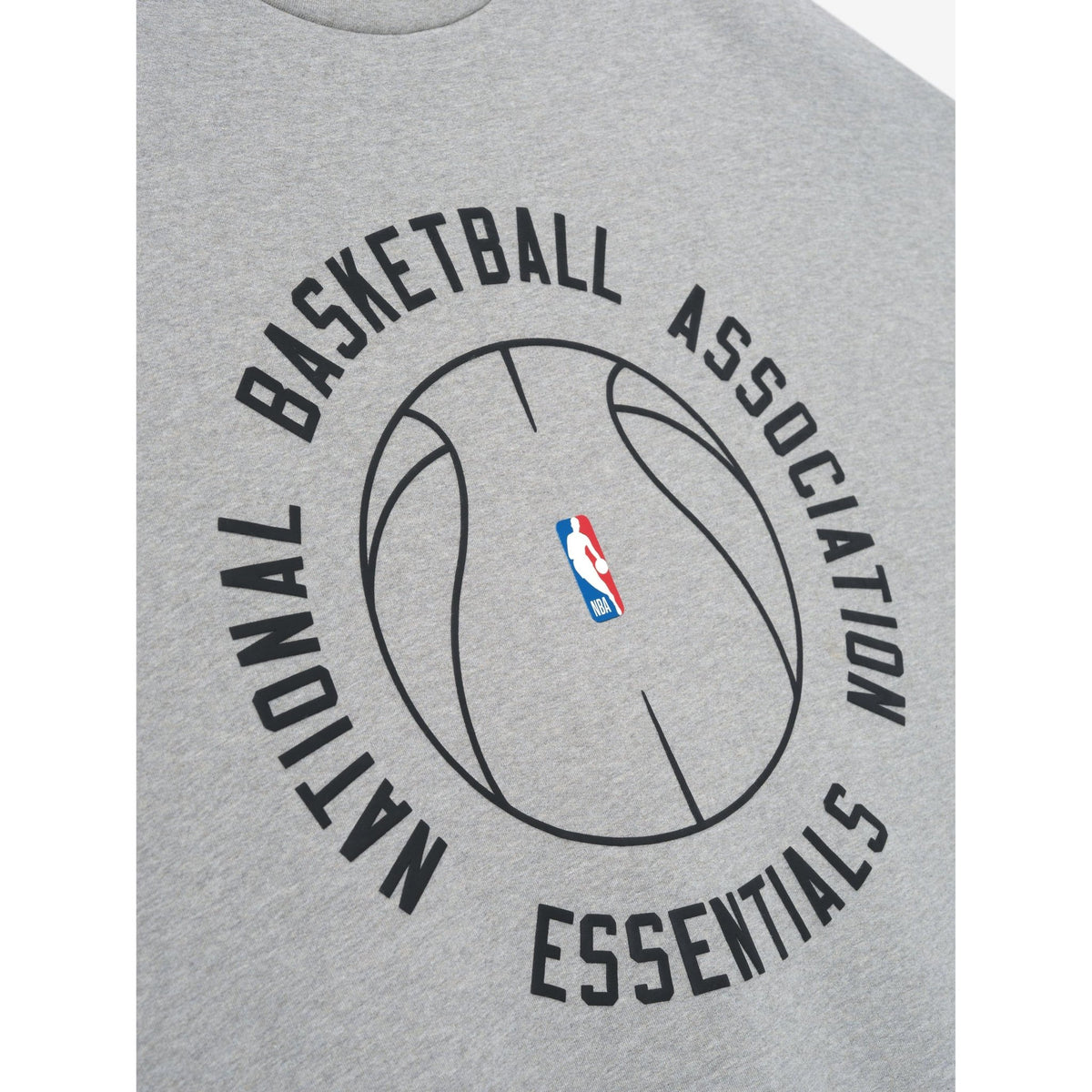 Fear of God Essentials NBA X Barkley Hendricks 90s Crewneck Concrete Heather - Im Your Wardrobe