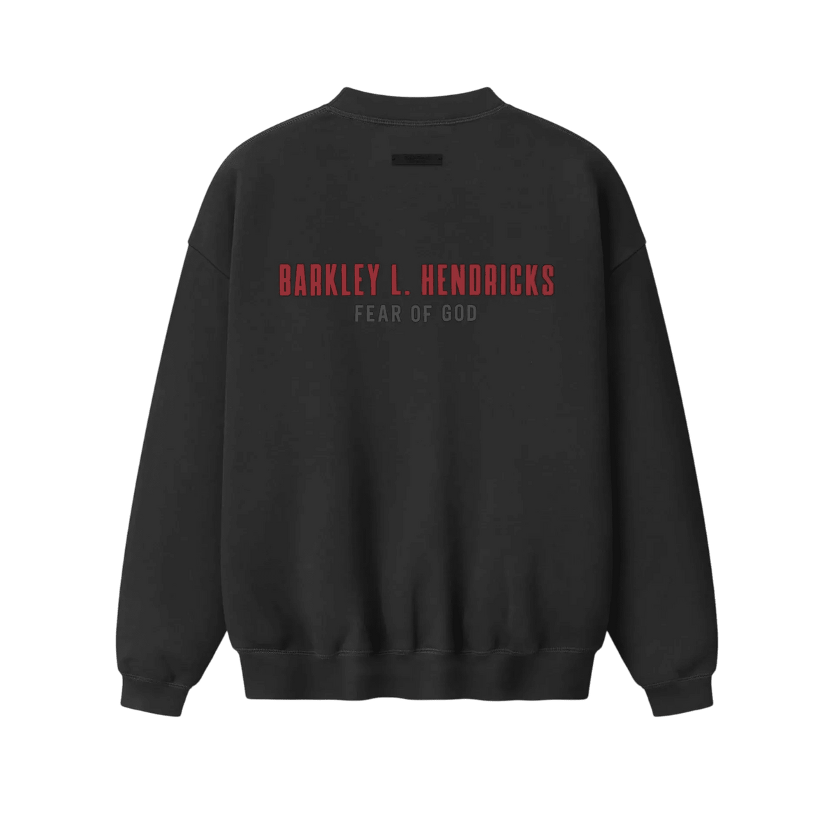 Fear Of God Essentials NBA X Barkley Hendricks 90s Crewneck Faded Black - Im Your Wardrobe