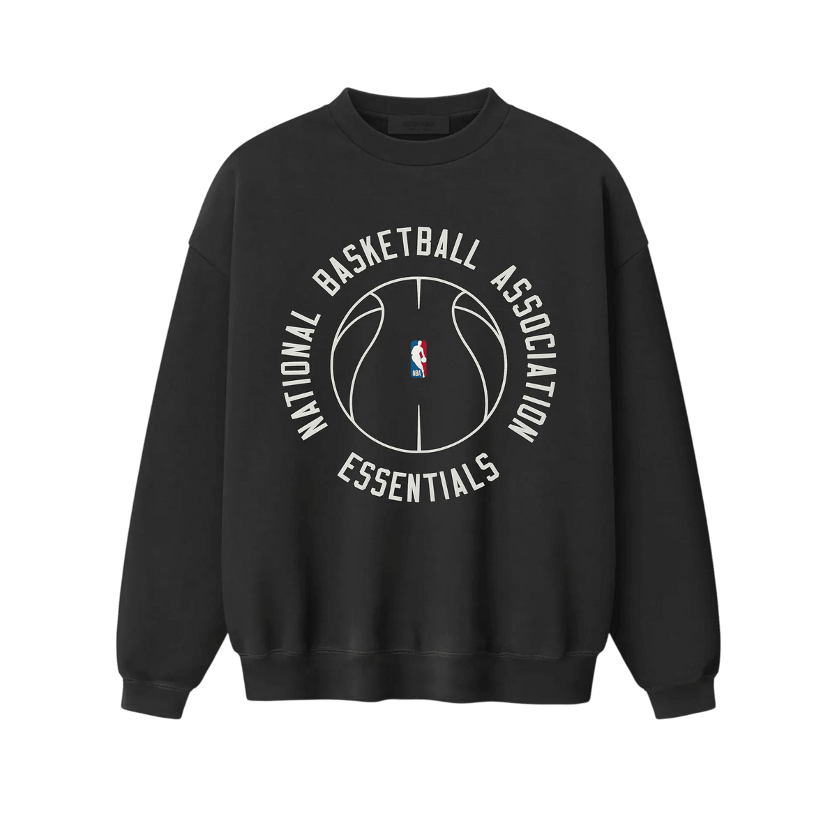 Fear Of God Essentials NBA X Barkley Hendricks 90s Crewneck Faded Black - Im Your Wardrobe