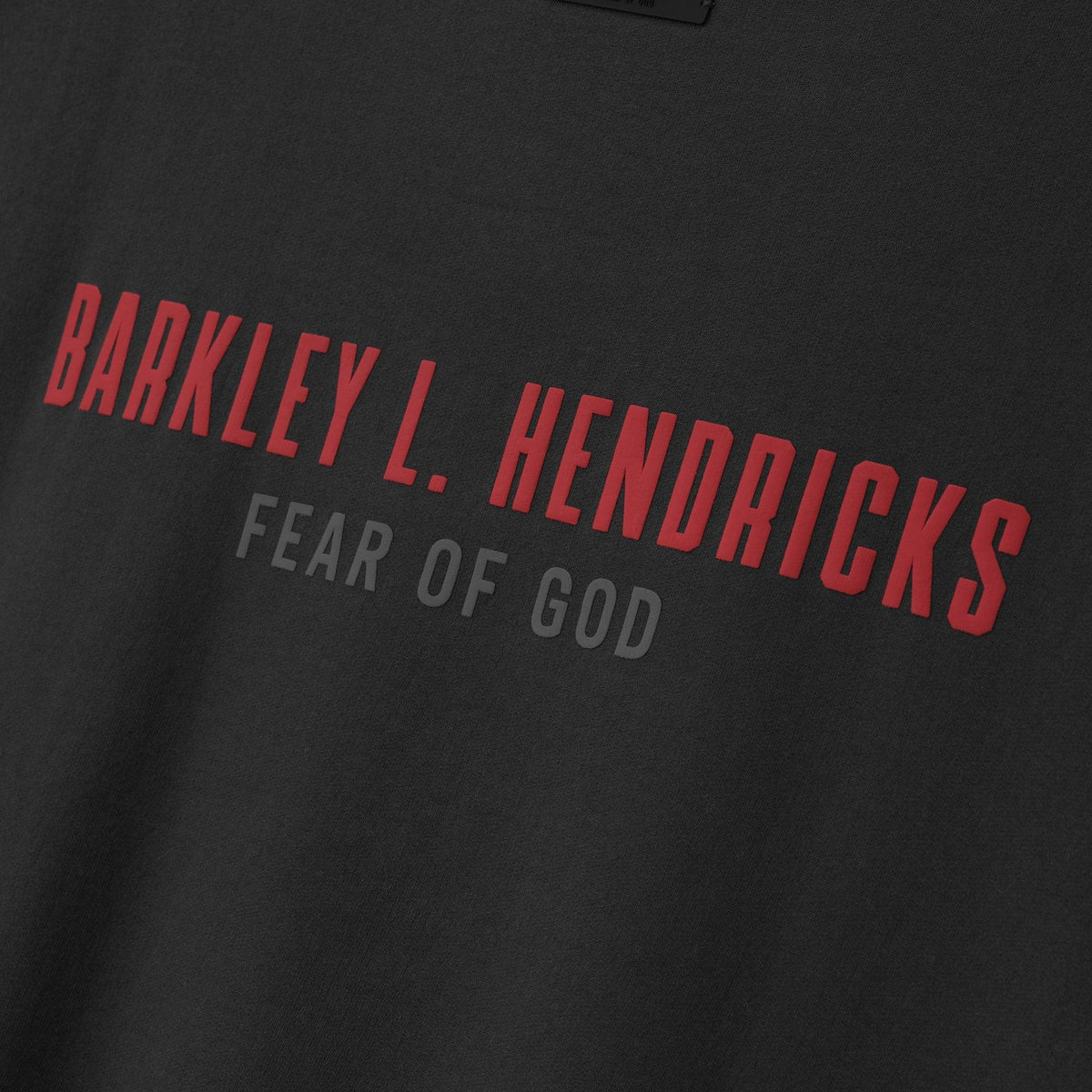 Fear Of God Essentials NBA X Barkley Hendricks 90s Crewneck Faded Black - Im Your Wardrobe