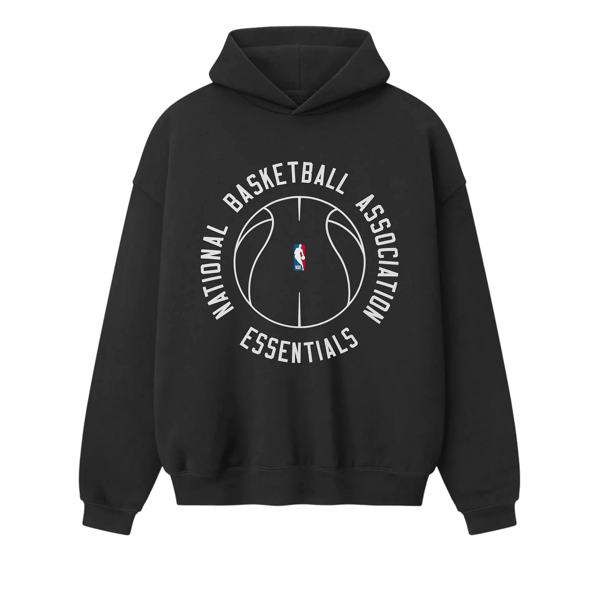 Fear Of God Essentials NBA X Barkley Hendricks 90s Hoodie Faded Black - Im Your Wardrobe