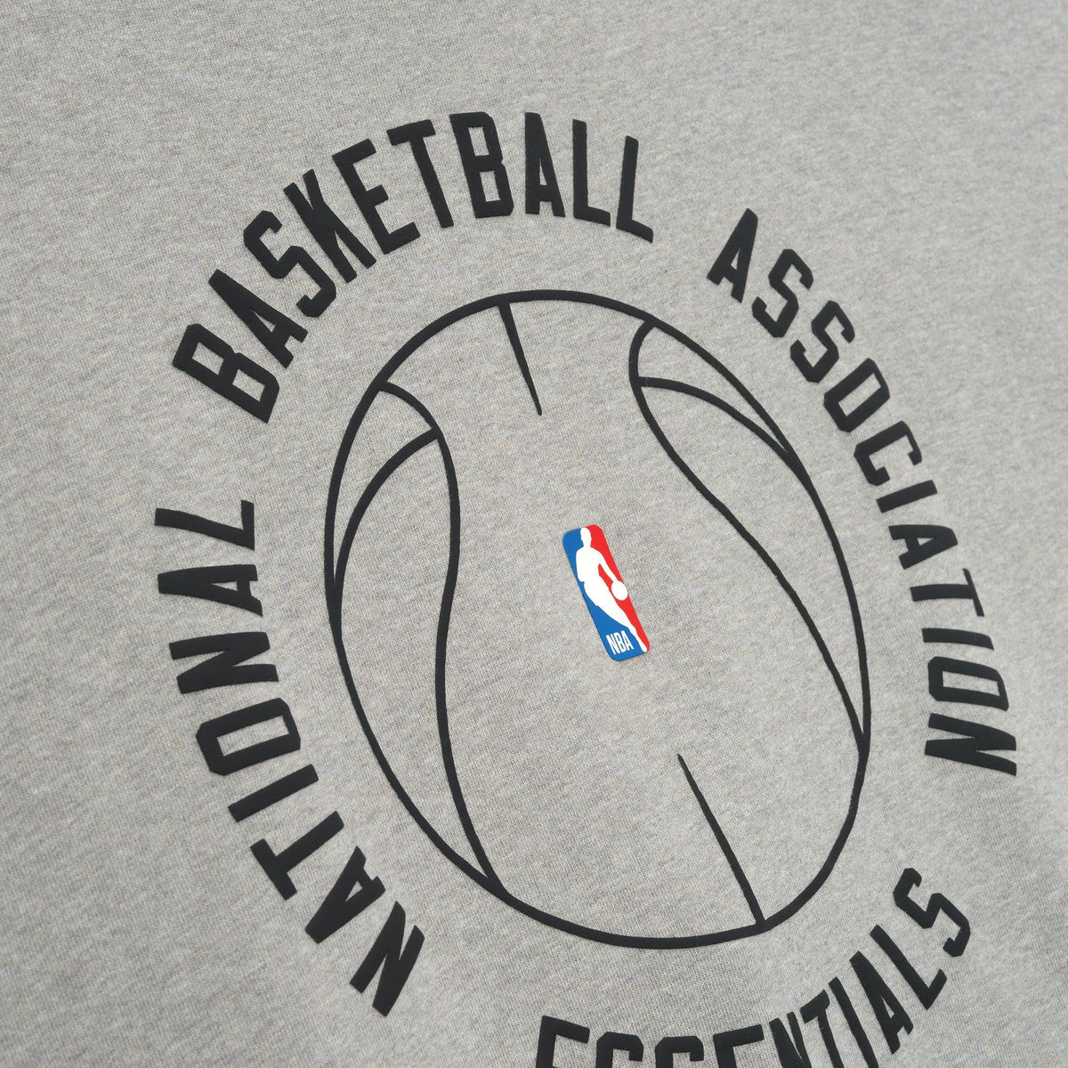 Fear Of God Essentials NBA X Barkley Hendricks 90S Tee Concrete Heather - Im Your Wardrobe