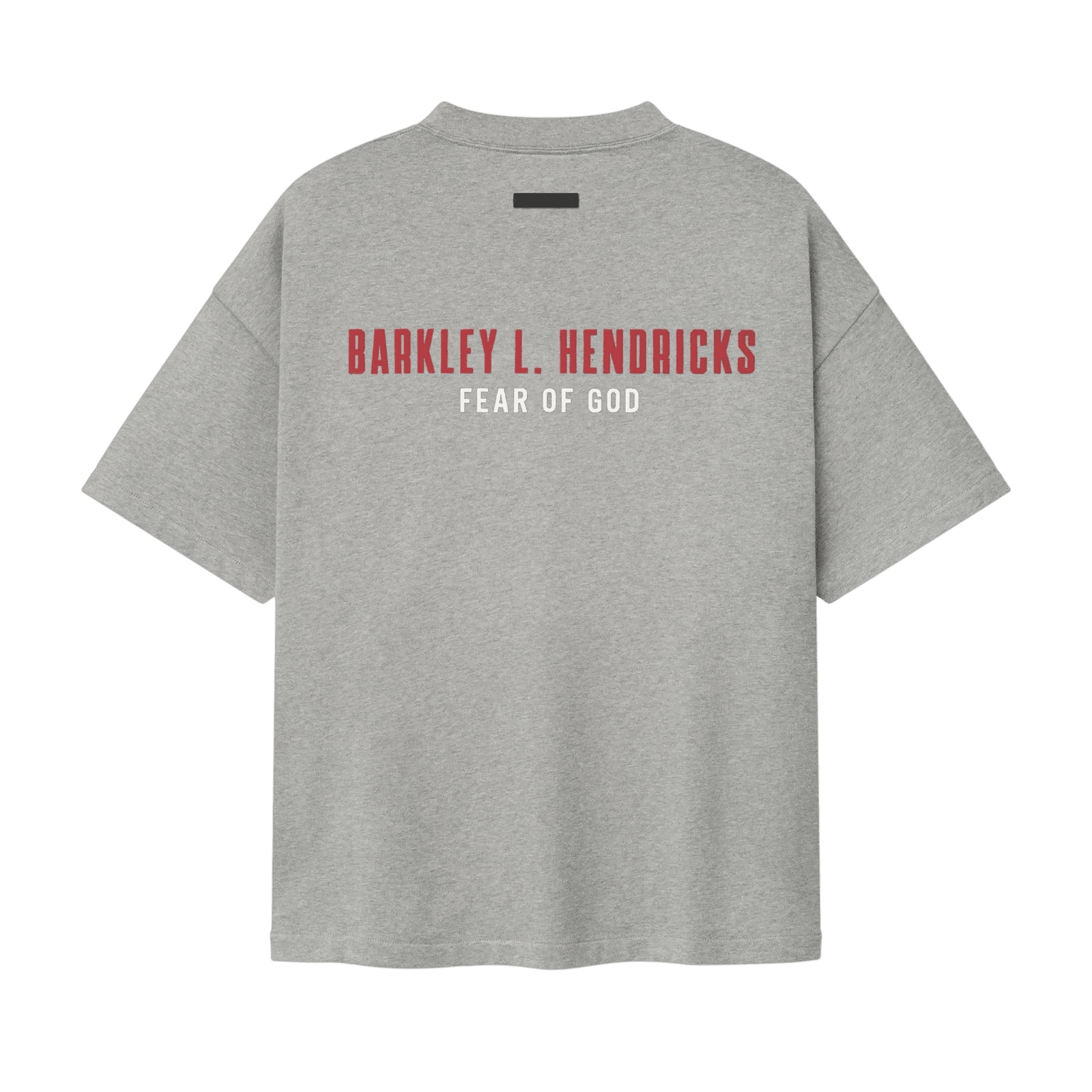 Fear Of God Essentials NBA X Barkley Hendricks 90S Tee Concrete Heather