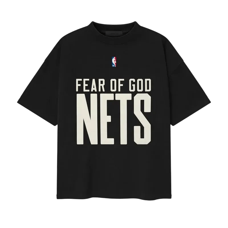 Fear of God Essentials Nets 90s Tee Black - Im Your Wardrobe