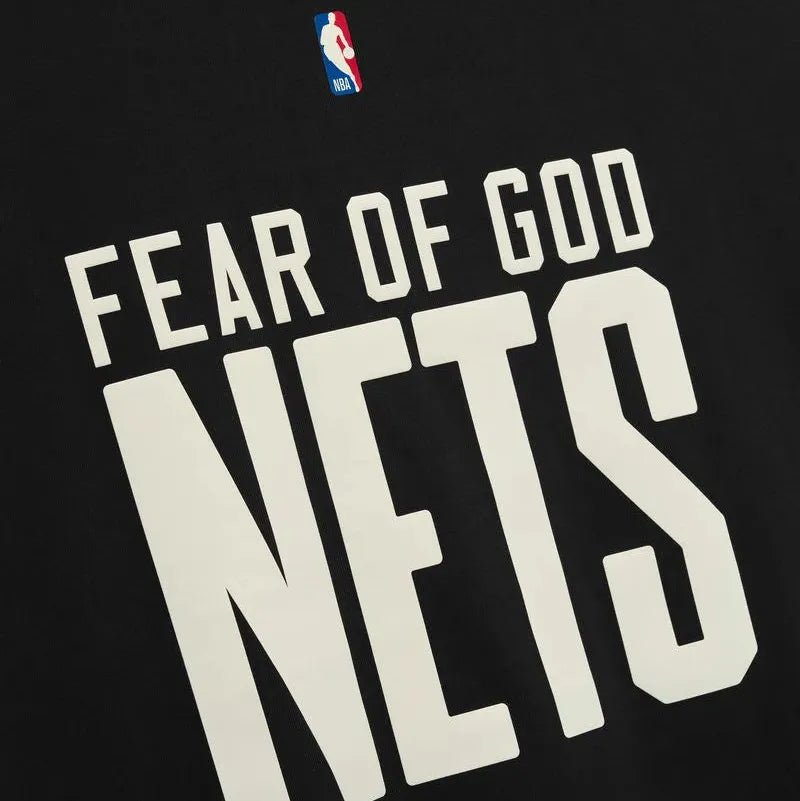 Fear of God Essentials Nets 90s Tee Black - Im Your Wardrobe