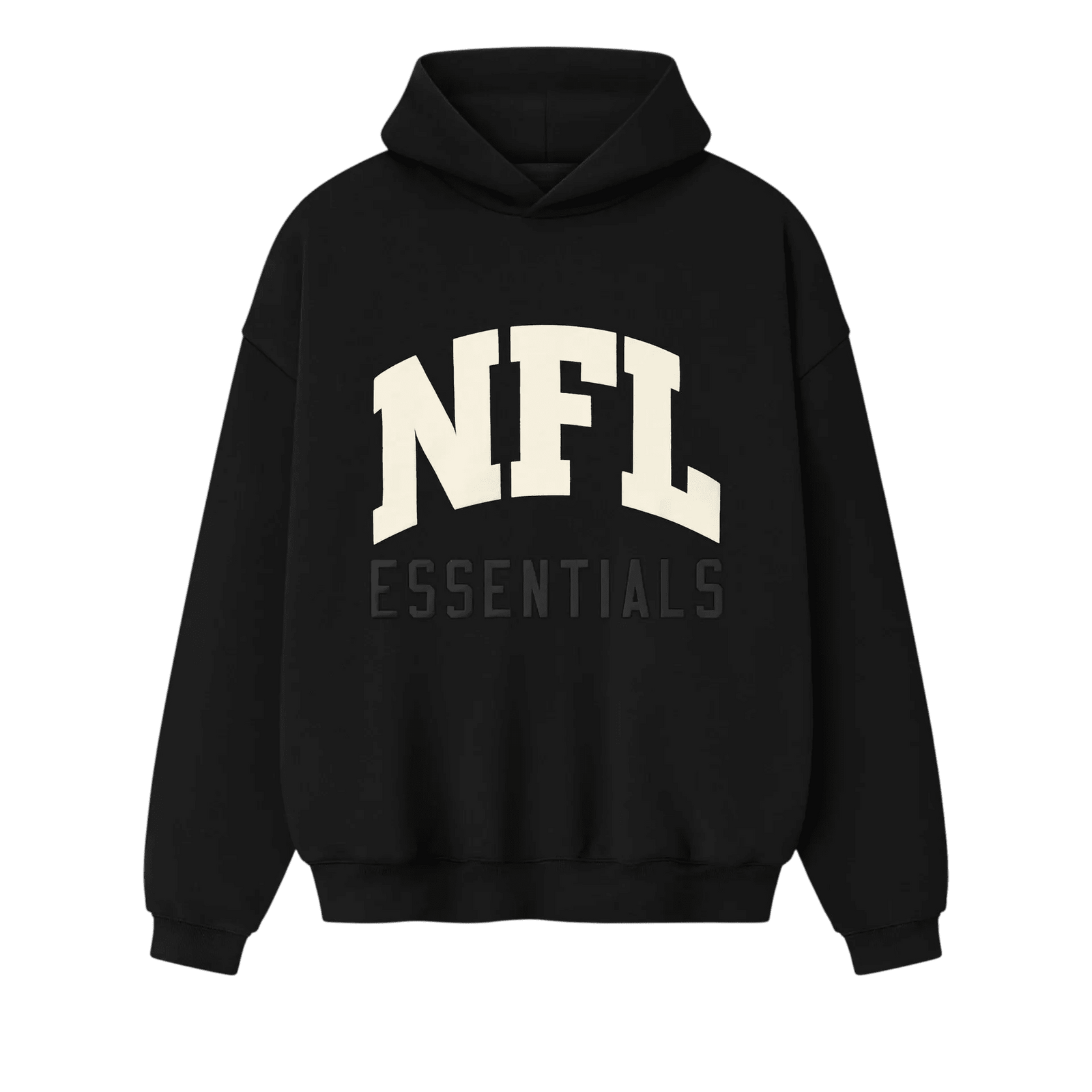 Fear of God Essentials NFL Sport Hoodie Black - Im Your Wardrobe