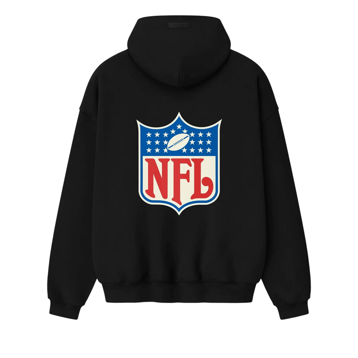 Fear of God Essentials NFL Sport Hoodie Black - Im Your Wardrobe