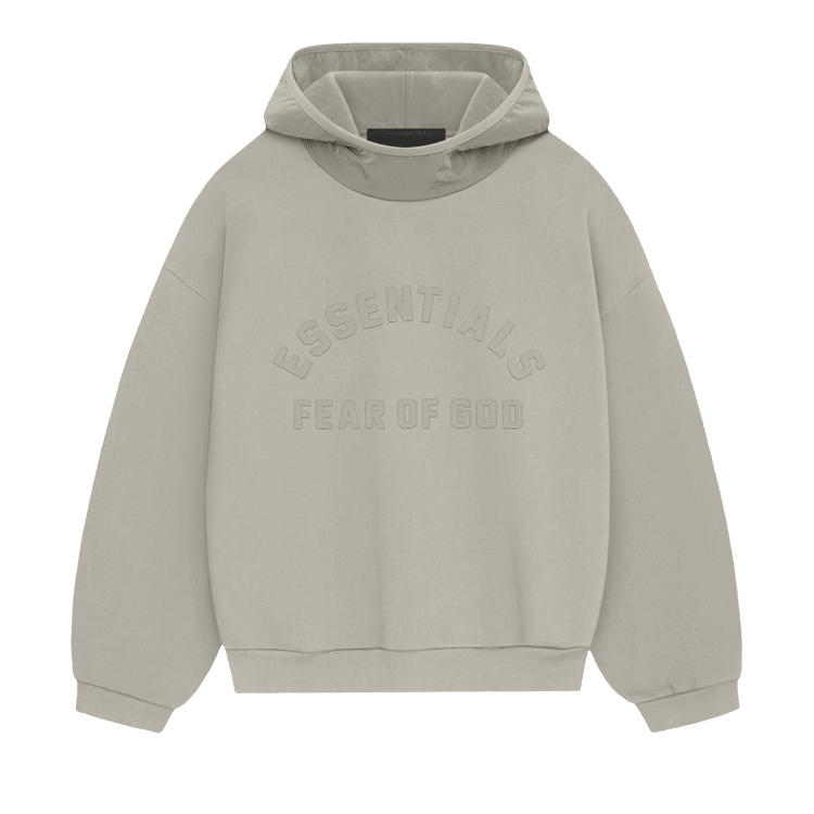 Fear of God Essentials Nylon Fleece Hoodie Seal/Seal (SS24) - Im Your Wardrobe