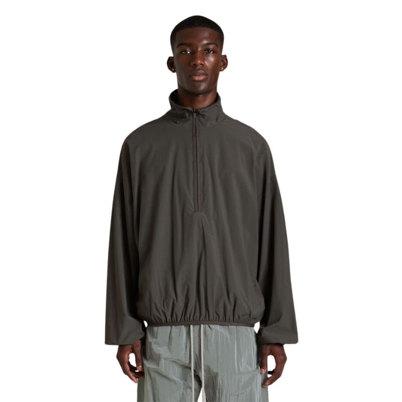 Fear of God Essentials Nylon Halfzip Mockneck Ink - Im Your Wardrobe