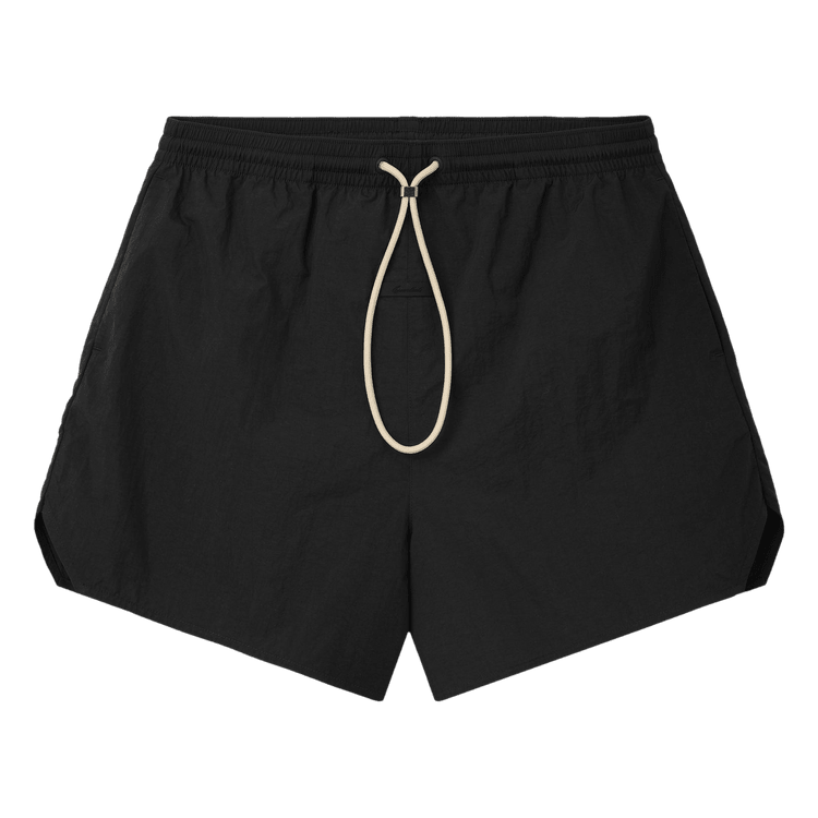 Fear of God Essentials Nylon Swim Short Vintage Black (SS26) - Im Your Wardrobe