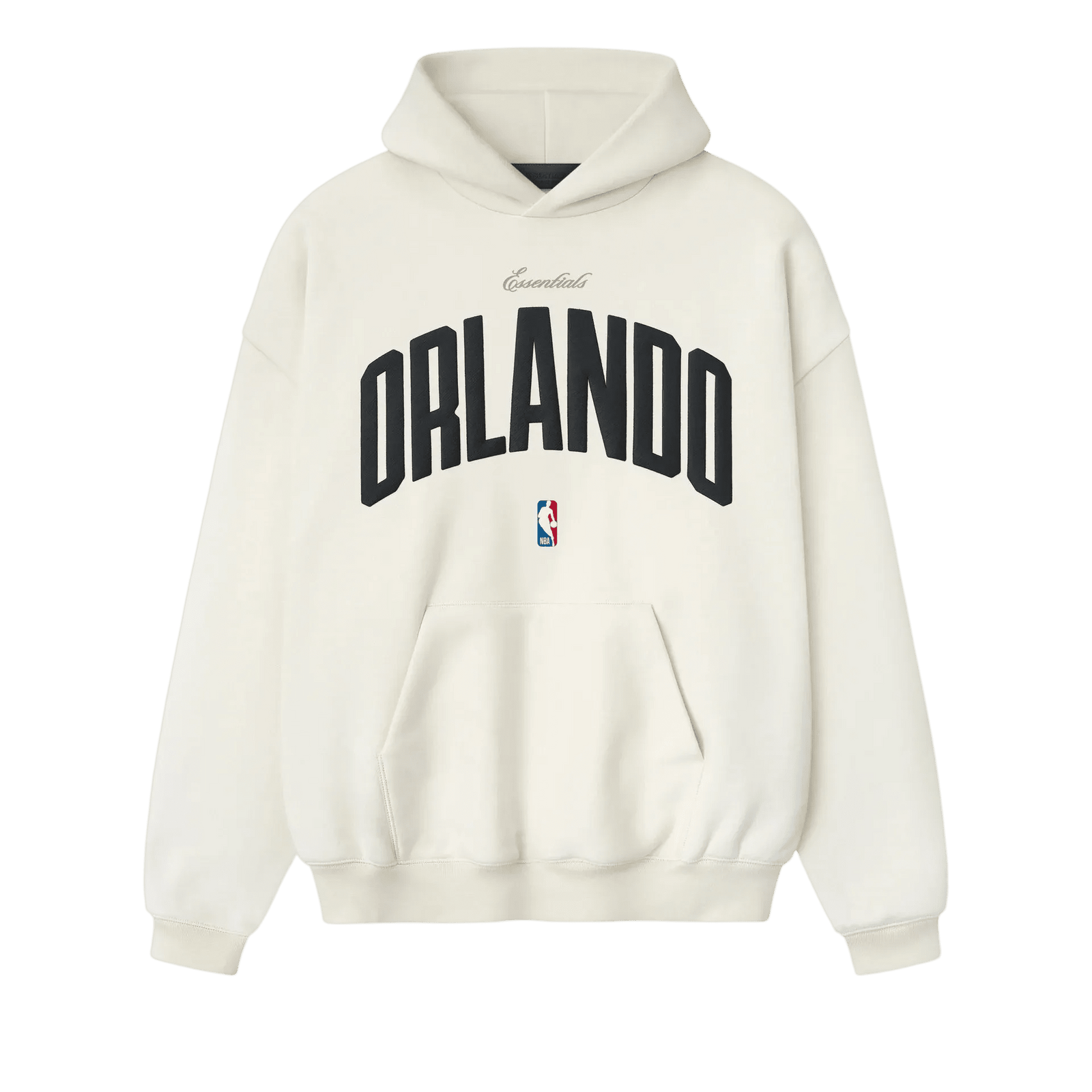 Fear of God Essentials Orlando Magic 90s Hoodie Cream White - Im Your Wardrobe