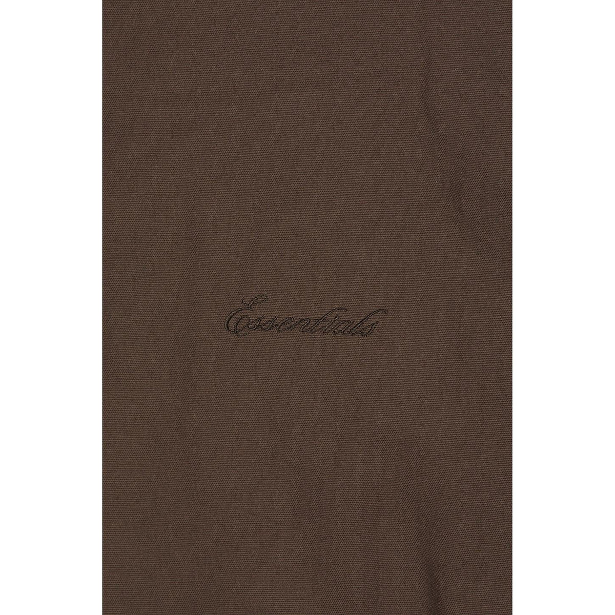 Fear of God Essentials Overshirt Brown - Im Your Wardrobe