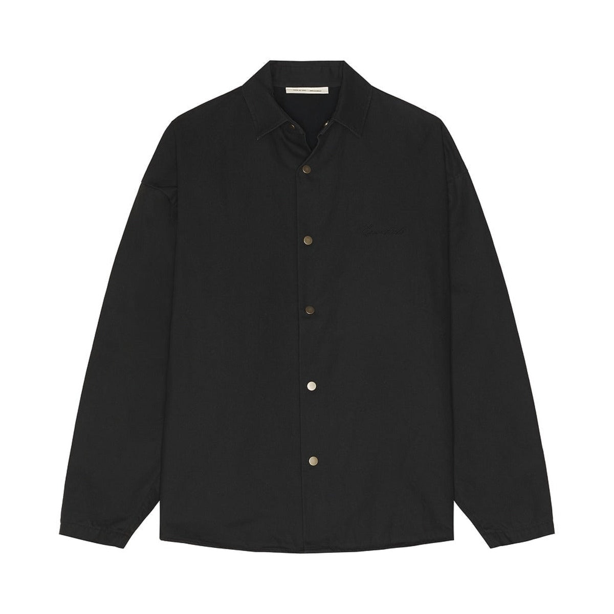 Fear of God Essentials Overshirt Vintage Black - Im Your Wardrobe