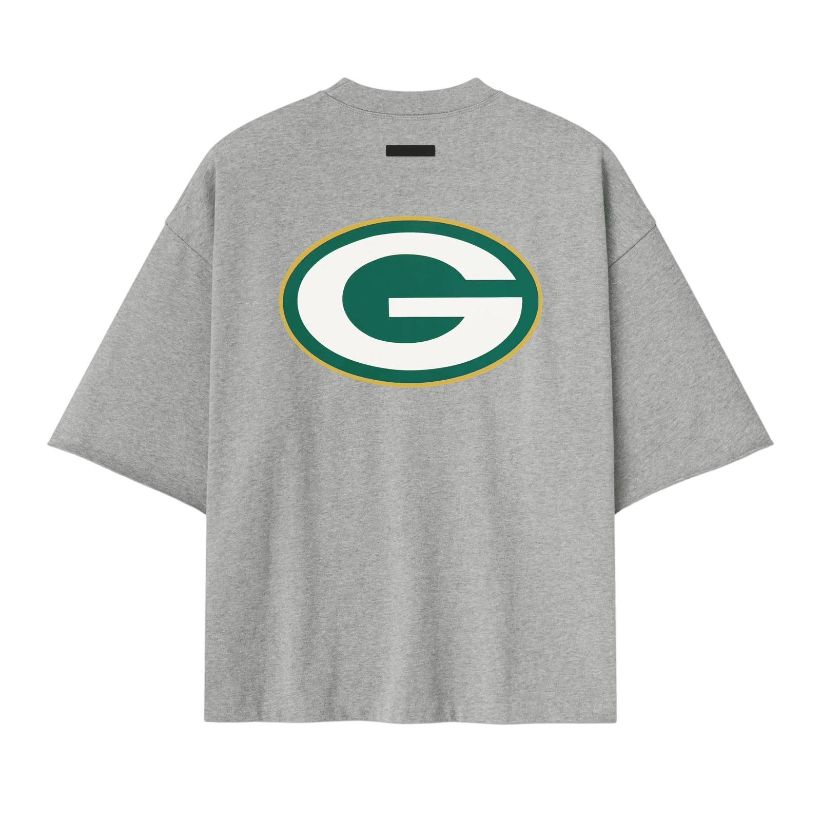 Fear of God Essentials Packers 90s 3/4 Sleeve Football Tee Concrete Heather