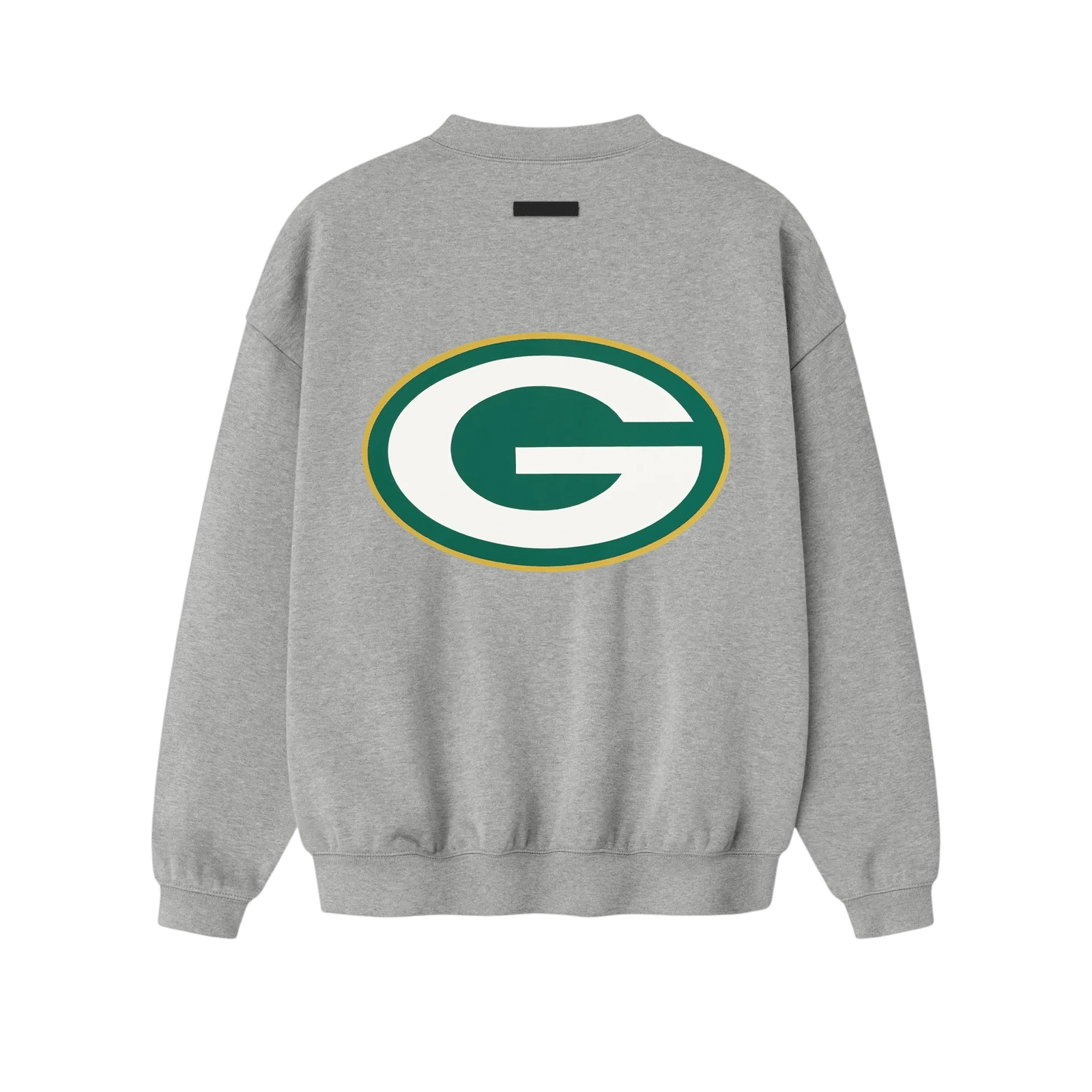 Fear of God Essentials Packers Sport Crewneck Concrete Heather - Im Your Wardrobe