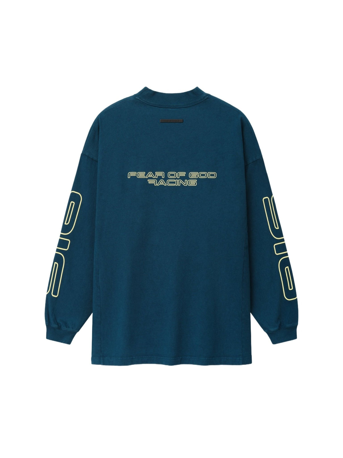 Fear of God Essentials Panelled Modern Longsleeve Tee Washed Night Sea - Im Your Wardrobe