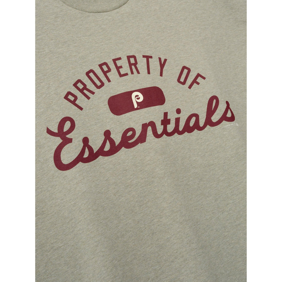 Fear of God Essentials Phillies Merch Tee Seal Heather - Im Your Wardrobe