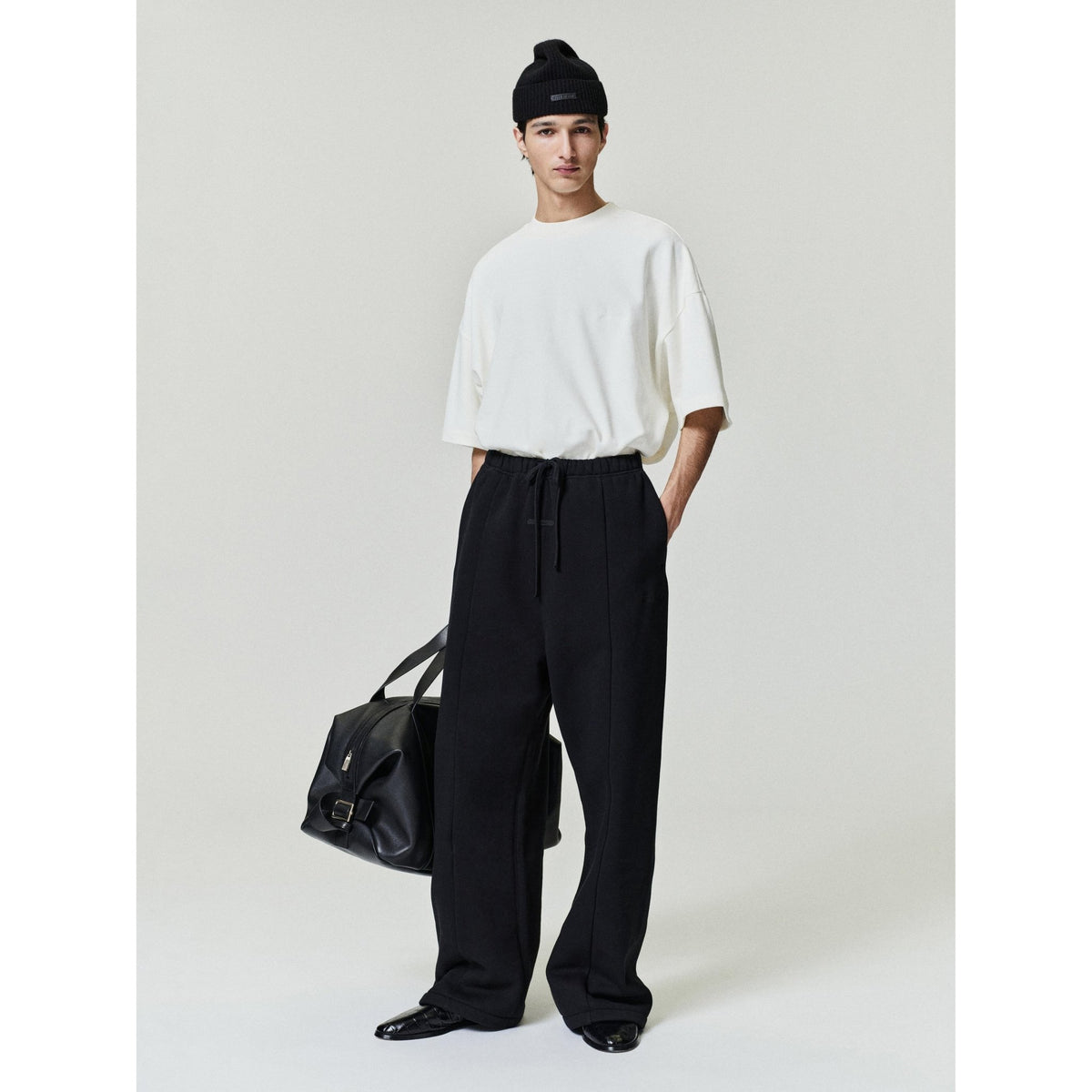 Fear Of God Essentials Pique Signature 90s Tee Ivory - Im Your Wardrobe