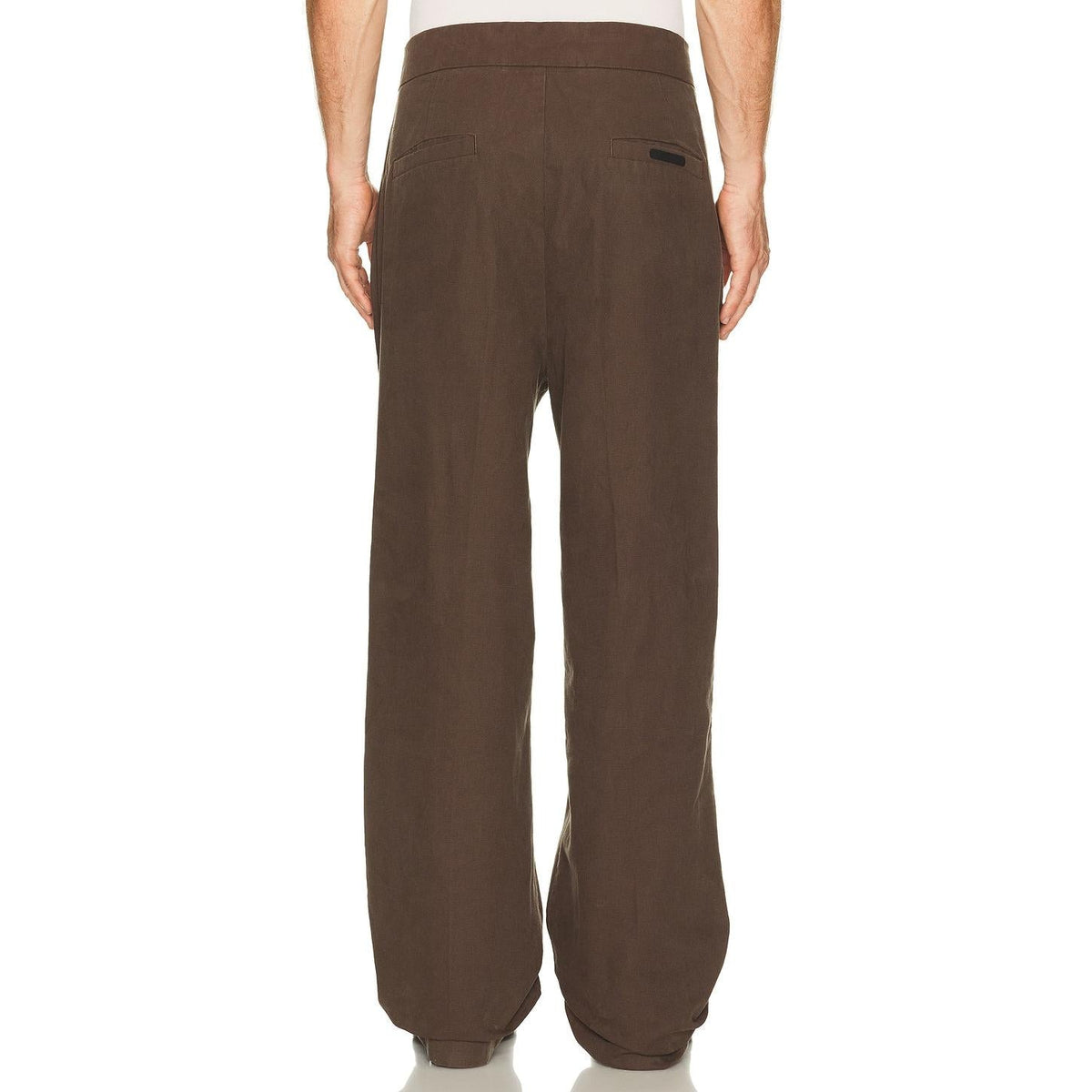 Fear of God Essentials Pleat Front Pant Brown - Im Your Wardrobe