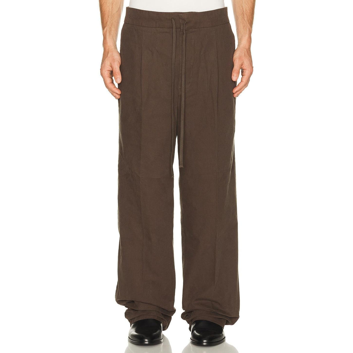 Fear of God Essentials Pleat Front Pant Brown - Im Your Wardrobe