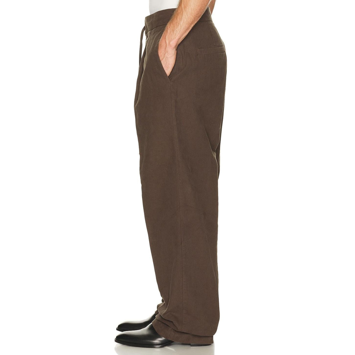 Fear of God Essentials Pleat Front Pant Brown - Im Your Wardrobe