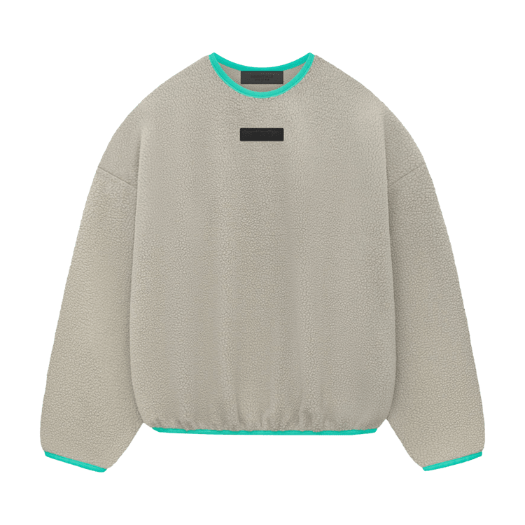 Fear of God Essentials Polar Fleece Crewneck Seal (SS24) - Im Your Wardrobe