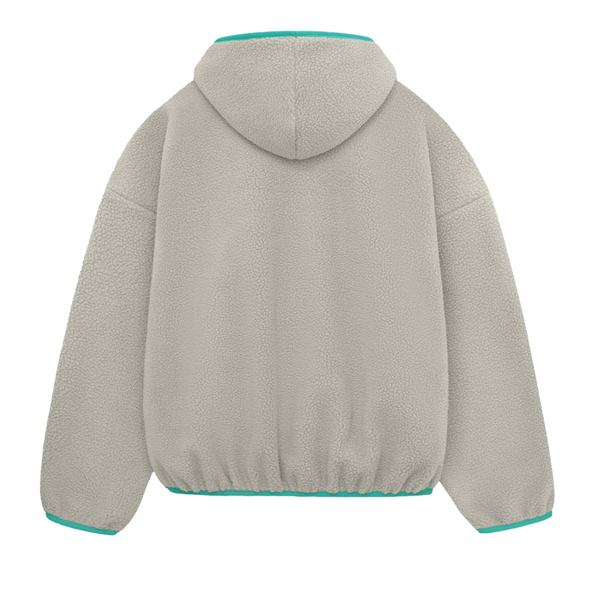 Fear of God Essentials Polar Fleece Pullover Hoodie Seal (SS24) - Im Your Wardrobe