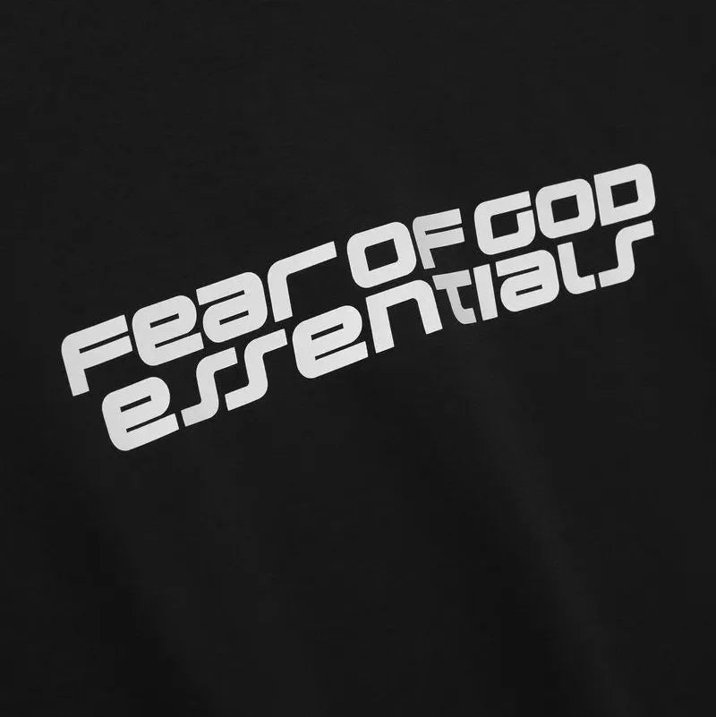 Fear of God Essentials Ponte 90s Long Sleeve Tee Vintage Black - Im Your Wardrobe