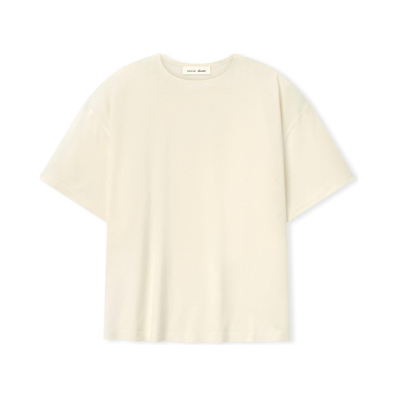 Fear of God Essentials Ponte Modern Tee Relaxed Fit Ivory - Im Your Wardrobe