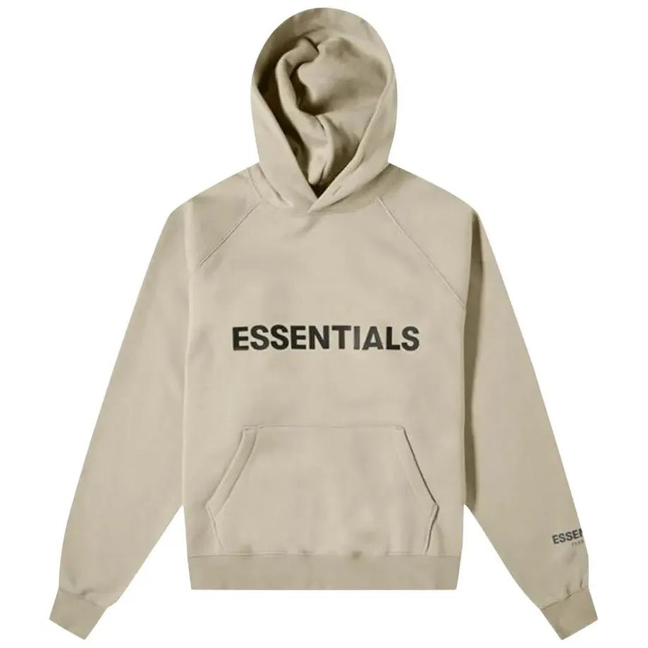 Fear of God Essentials Pullover Hoodie Applique Logo Olive/Khaki - Im Your Wardrobe