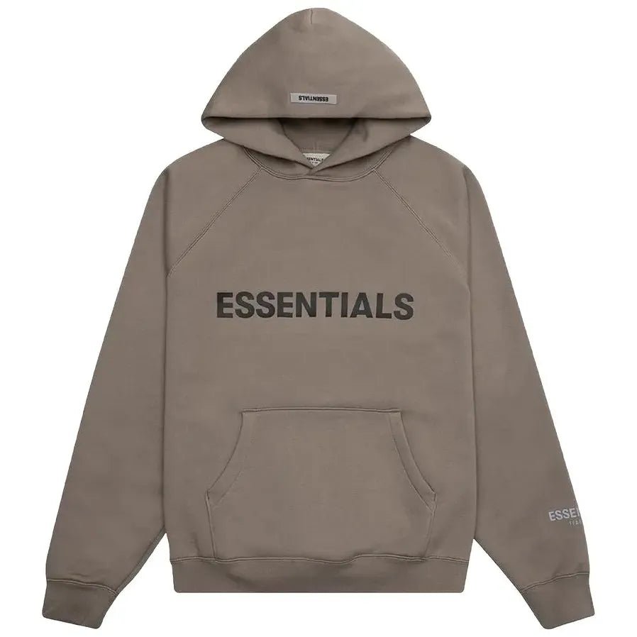 Fear of God Essentials Pullover Hoodie Applique Logo 'Taupe' - Im Your Wardrobe