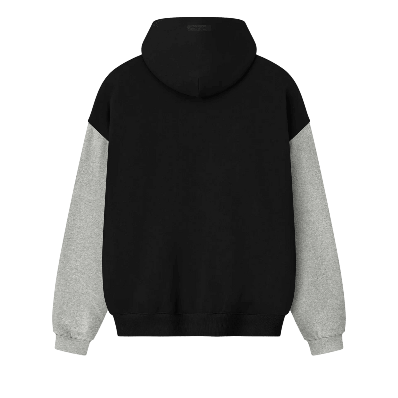 Fear of God Essentials Raiders Sport Hoodie Black/Concrete Heather - Im Your Wardrobe