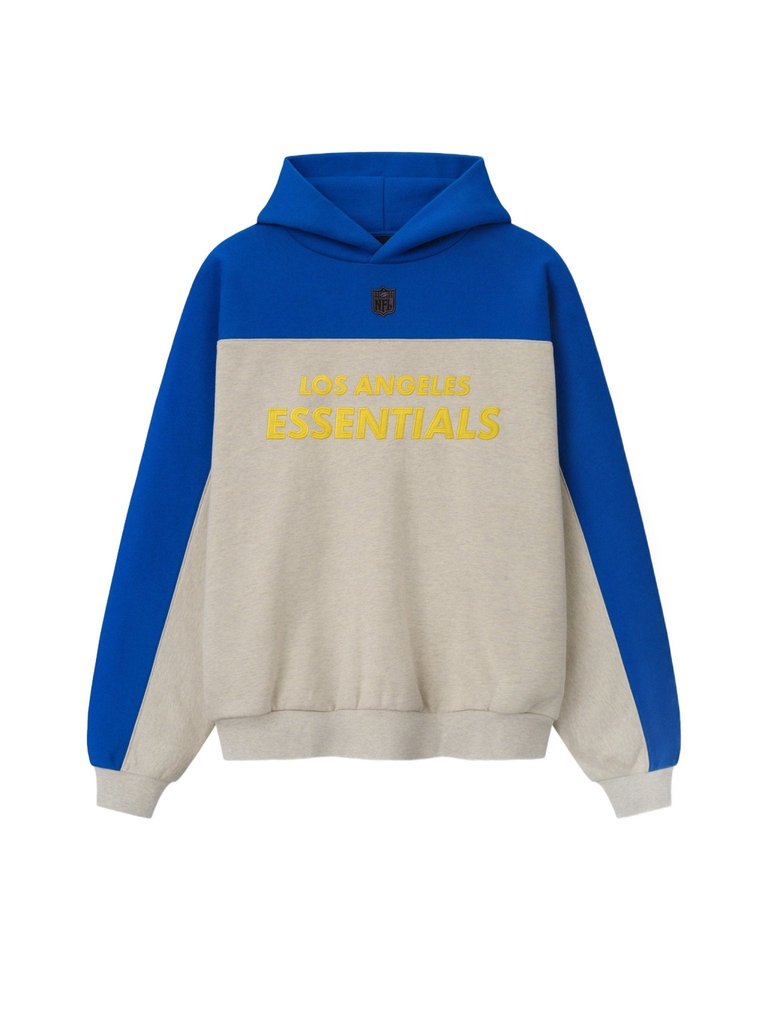 Fear of God Essentials Rams 90s Relaxed Hoodie Vanilla Heather - Im Your Wardrobe