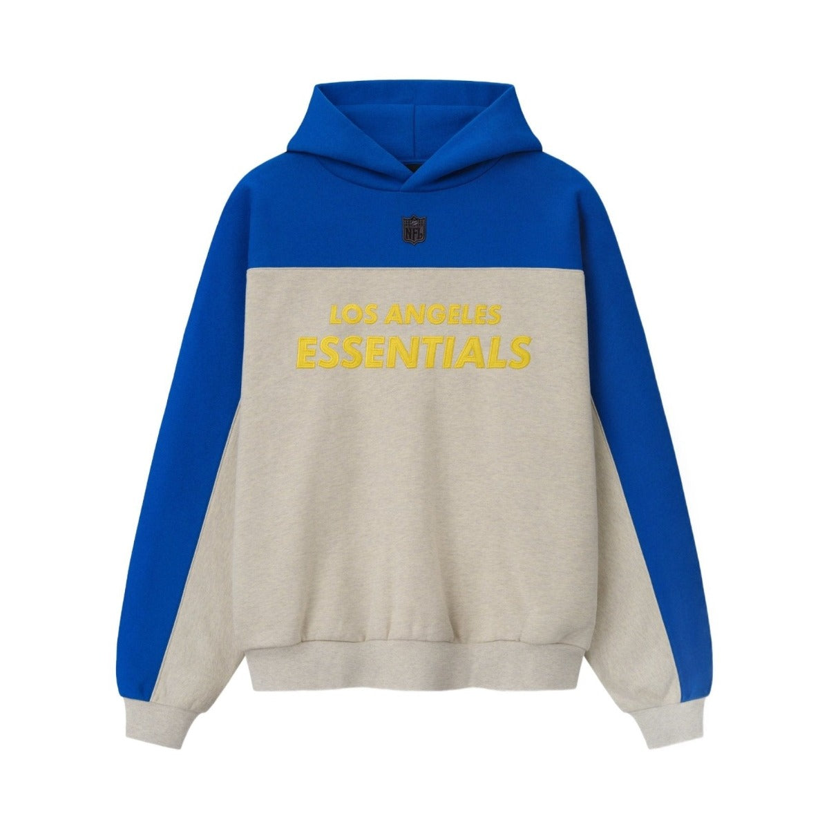 Fear of God Essentials Rams 90s Relaxed Hoodie Vanilla Heather - Im Your Wardrobe