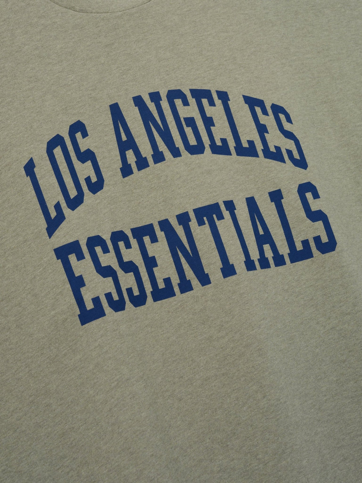 Fear of God Essentials Rams Merch Tee Seal Heather - Im Your Wardrobe