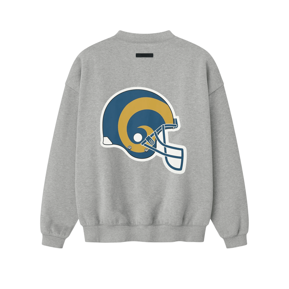 Fear of God Essentials Rams Sport Crewneck Concrete Heather - Im Your Wardrobe