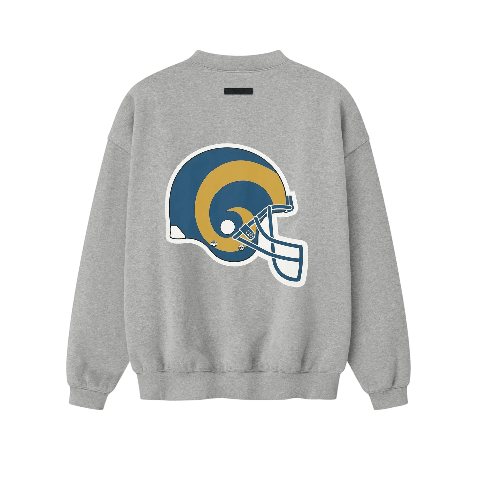 Fear of God Essentials Rams Sport Crewneck Concrete Heather - Im Your Wardrobe